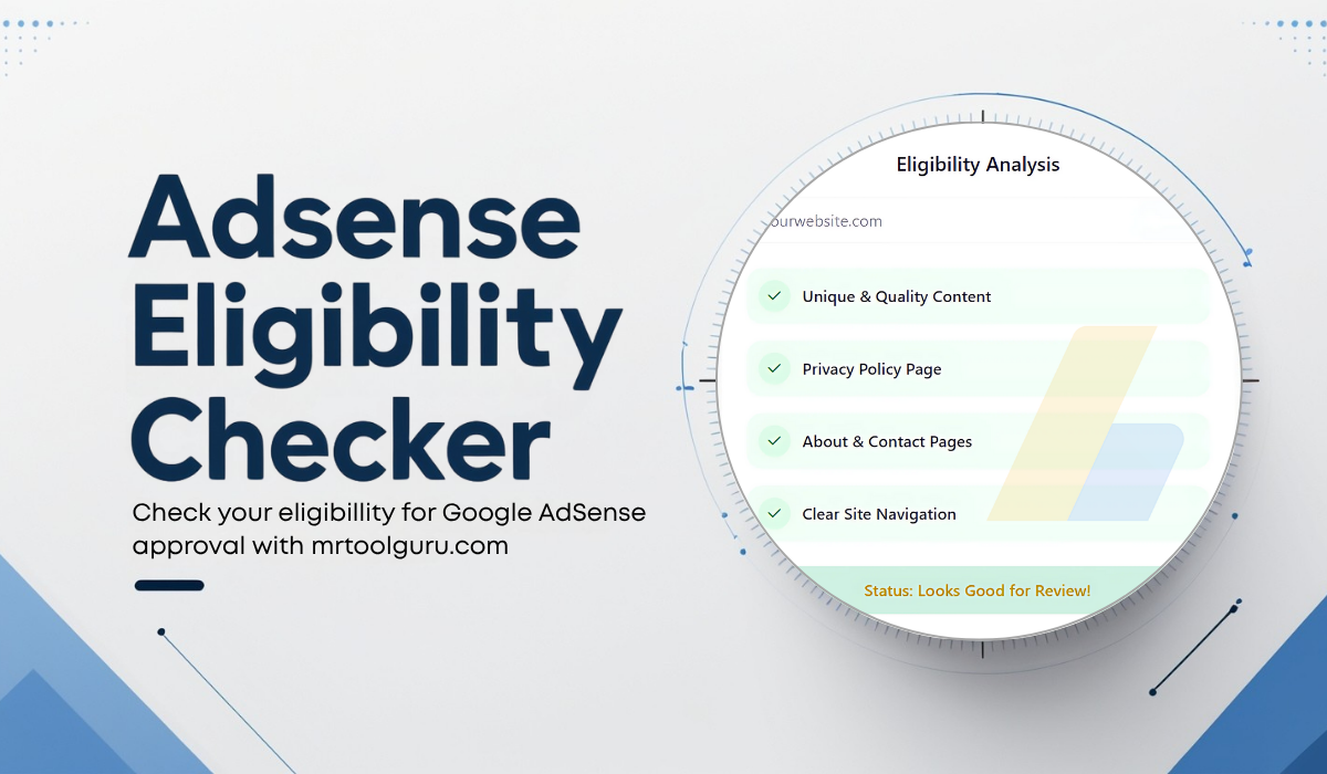 AdSense Approval Checker
